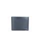 Шкіряний гаманець Mini з монетницею синій TW-PM-1-1-dark-blue фото 1