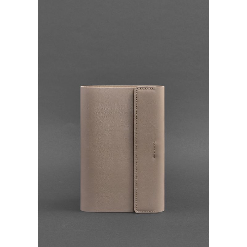 Шкіряний блокнот софт-бук 7.0 світло-бежевий Краст BN-SB-7-light-beige фото