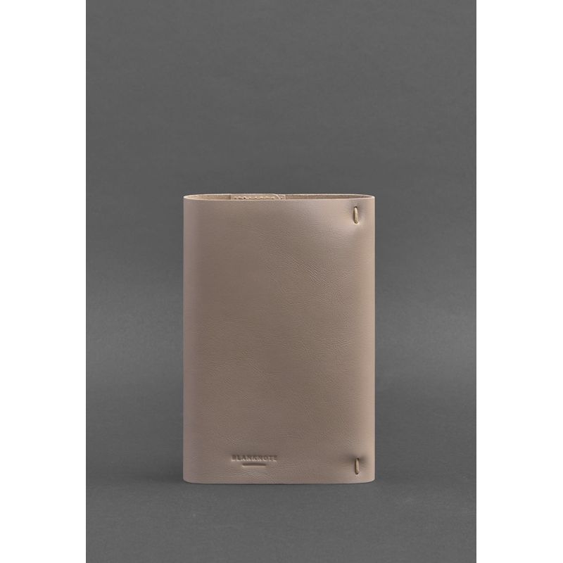 Шкіряний блокнот софт-бук 7.0 світло-бежевий Краст BN-SB-7-light-beige фото