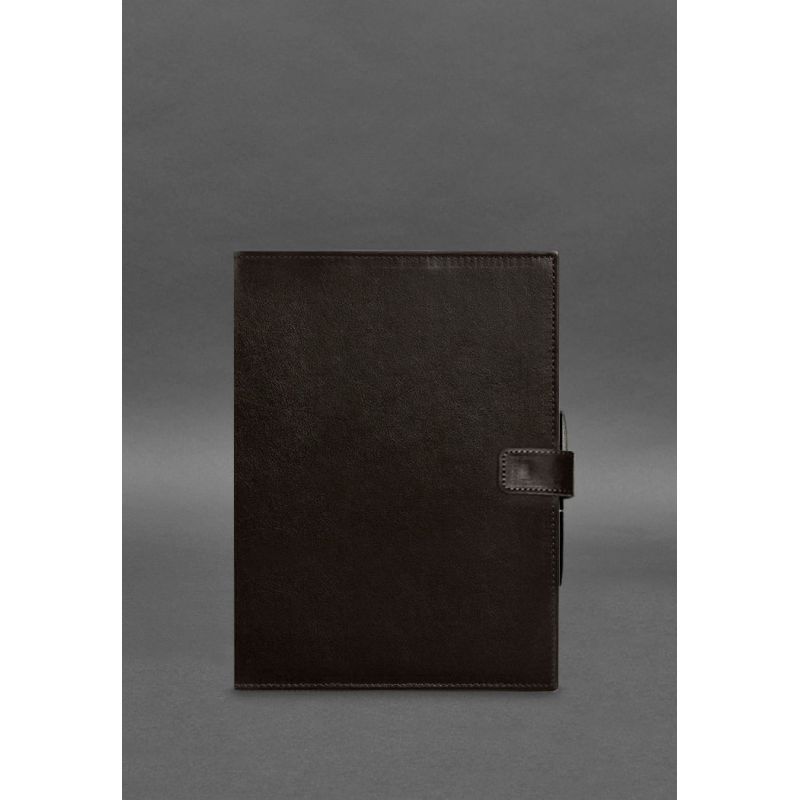 Кожаный блокнот А4 (софт-бук) 9.2 коричневый BN-SB-9-2-A4-choko фото