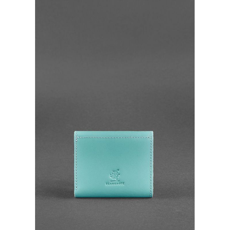 Жіночий шкіряний гаманець 2.1 бірюзовий BN-W-2-1-tiffany фото