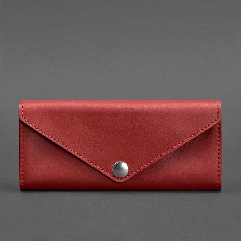 Женский кожаный кошелек Керри 1.0 красный BN-W-1-red фото