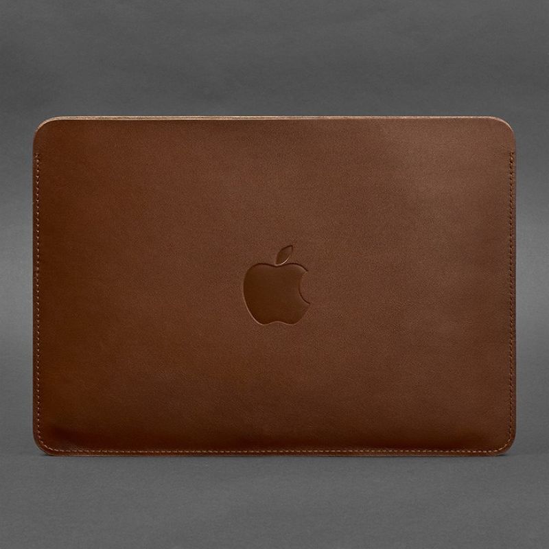 Чехол из натуральной кожи для MacBook 13 дюйм Светло-коричневый BN-GC-7-k фото