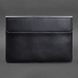 Кожаный чехол-конверт на магнитах для MacBook 13 Темно-синий BN-GC-9-navy-blue фото 4