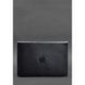 Кожаный чехол-конверт на магнитах для MacBook 13 Темно-синий BN-GC-9-navy-blue фото 2
