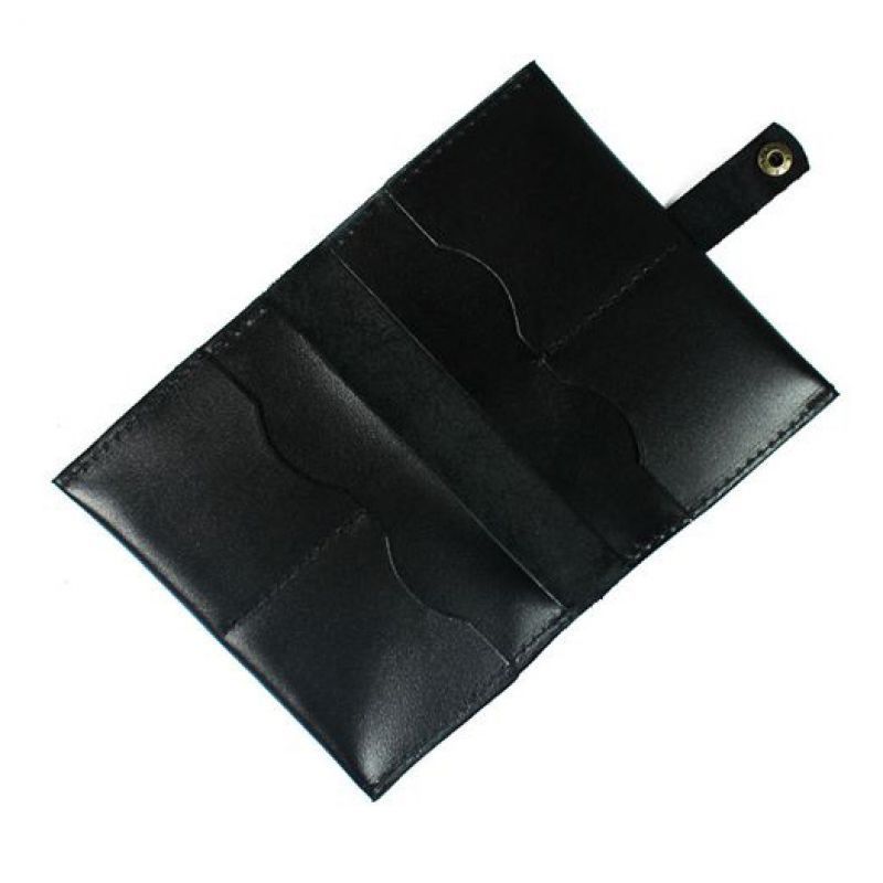 Кожаная документница черная TW-DocHolder-black-ksr фото