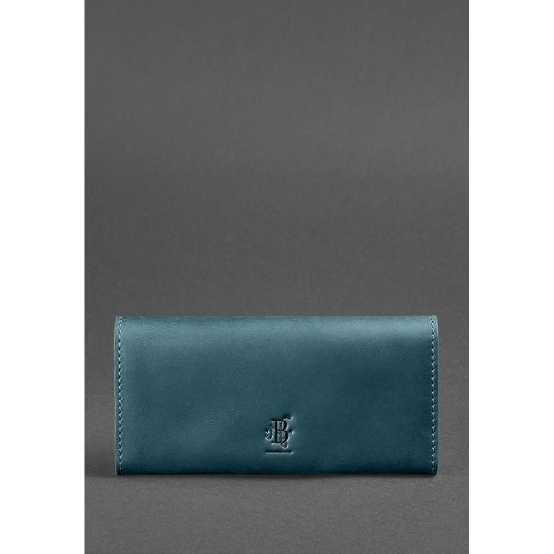 Жіночий шкіряний гаманець Керрі 1.0 зелений BN-W-1-malachite фото