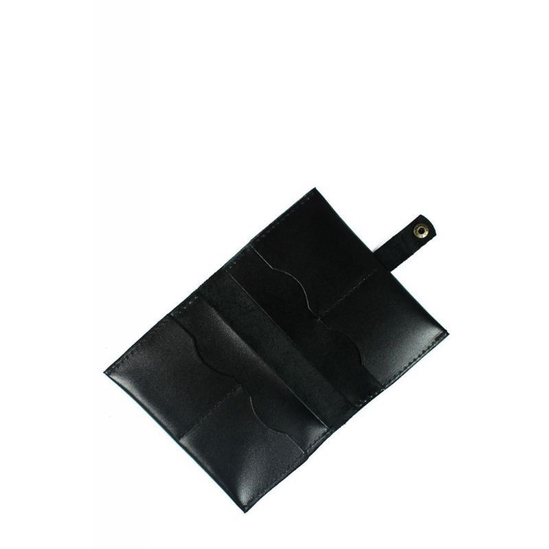 Кожаная документница черная TW-DocHolder-black-ksr фото