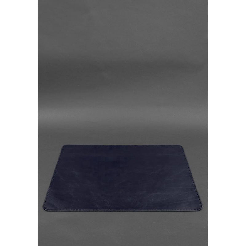 Настільний набір з натуральної шкіри 1.0 темно-синій краст BN-set-1-navy-blue фото