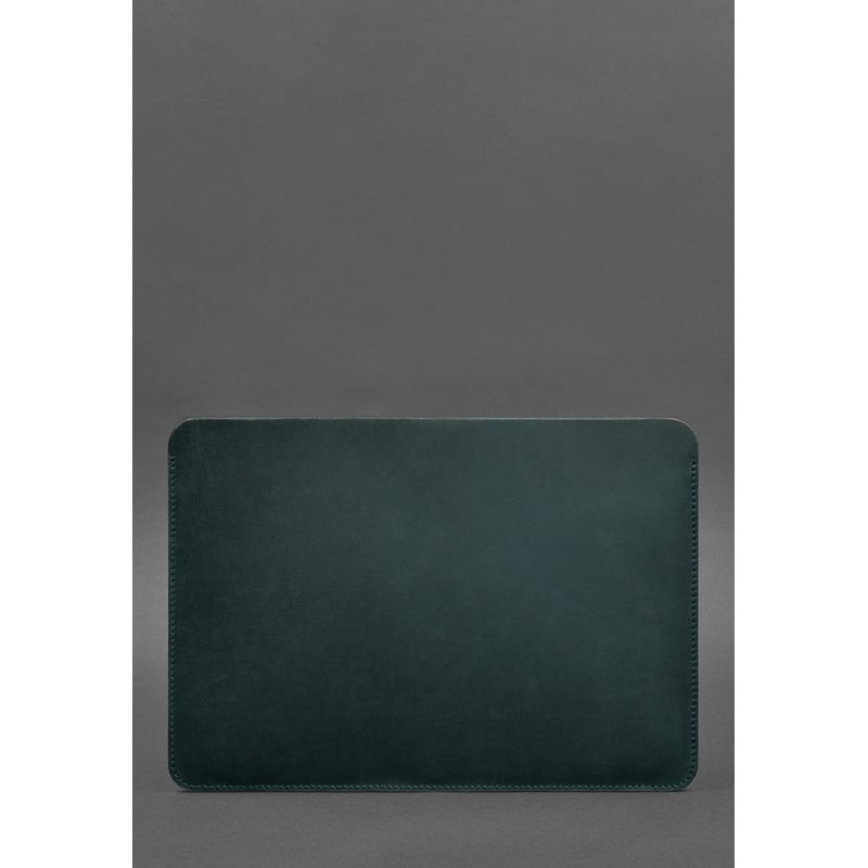 Кожаный чехол для MacBook 14 дюйм Зеленый Crazy Horse BN-GC-19-iz фото