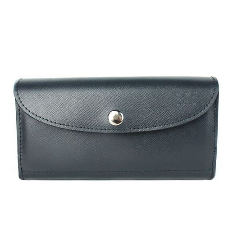 Шкіряний гаманець Smart Wallet синій сап'ян TW-Smart-blue-saf фото