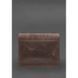 Шкіряна сумка-портфель Classic темно-коричневий Crazy Horse з ефектом Pull Up BN-BAG-55-o фото 6