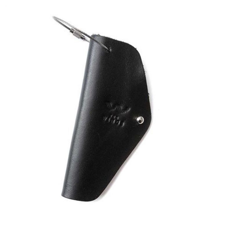 Кожаная ключница черная TW-KeyHolder-black-ksr фото