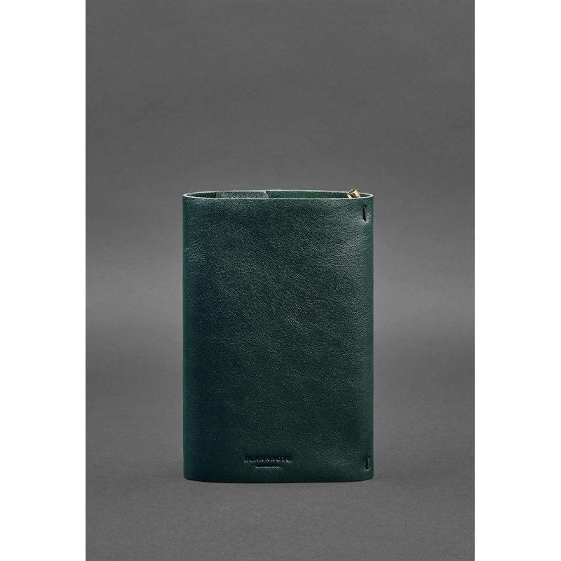 Шкіряний блокнот софт-бук 7.0 зелений BN-SB-7-malachite фото