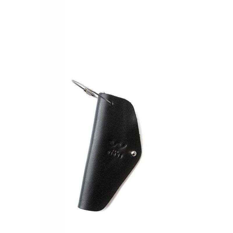 Кожаная ключница черная TW-KeyHolder-black-ksr фото