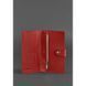 Кожаное женское портмоне 3.1 красное Краст BN-PM-3-1-red фото 2